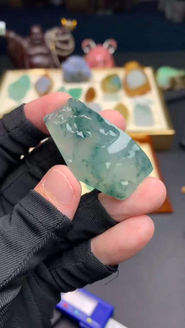 未镶嵌定制翡翠天然翡翠裸石（包工）