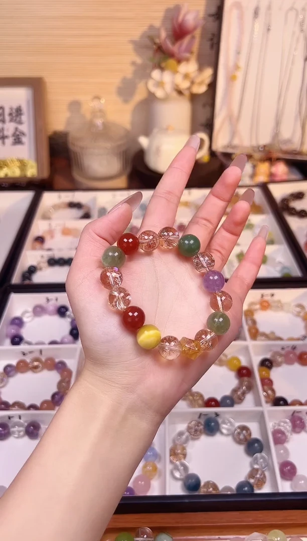未镶嵌手串水晶1