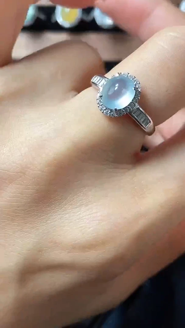 未镶嵌戒指翡翠1690