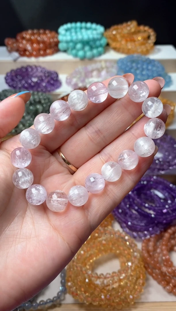 未镶嵌锂辉石手链39.4