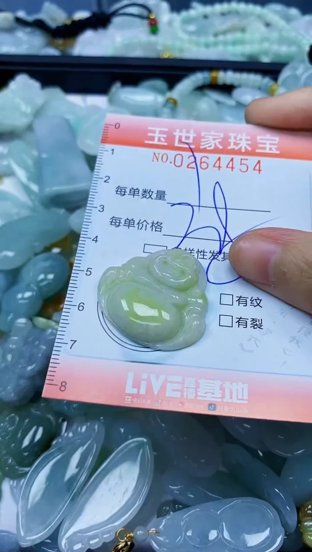 翡翠未镶嵌颈饰闪购0264454