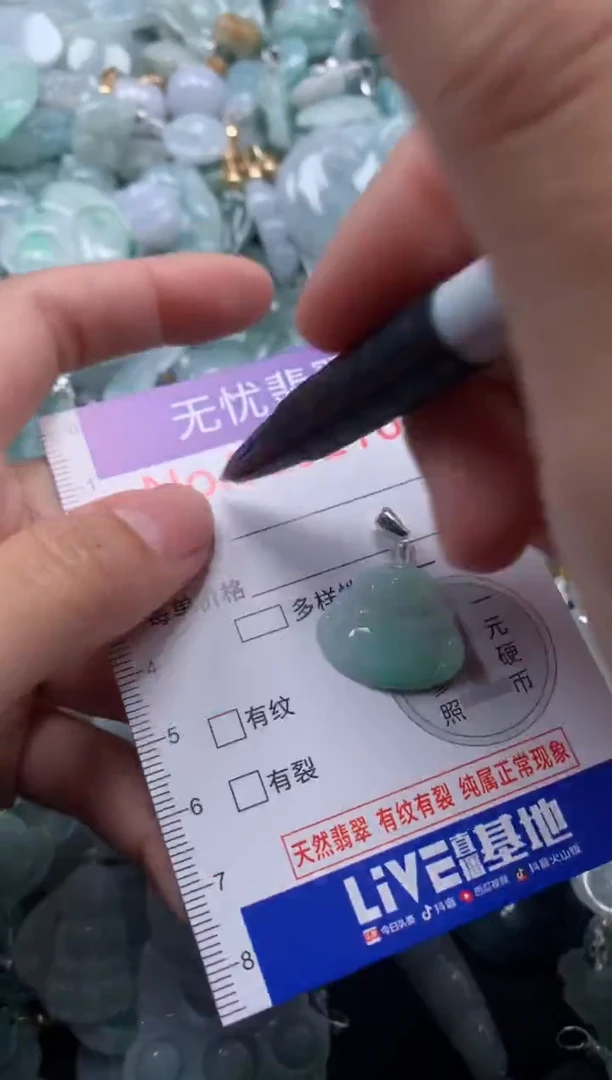 颈饰未镶嵌翡翠2164