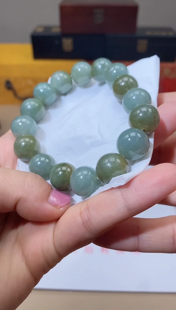 【闪购商品】翡翠手串未镶嵌天然A货翡翠