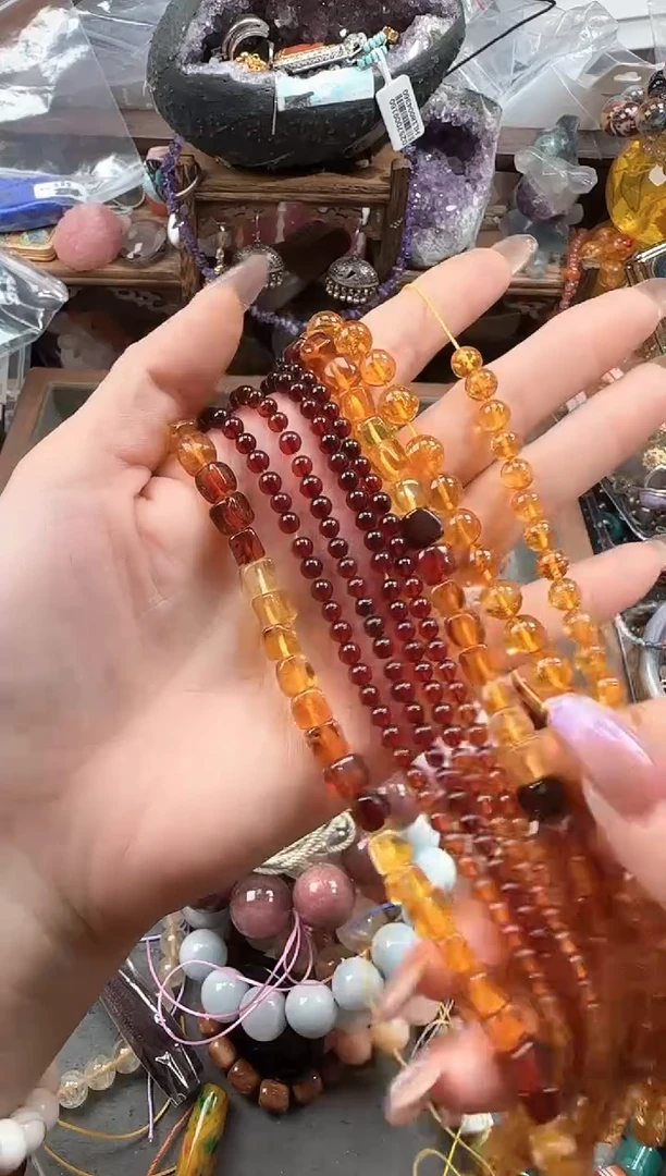 裸石琥珀未镶嵌雨*拍8单