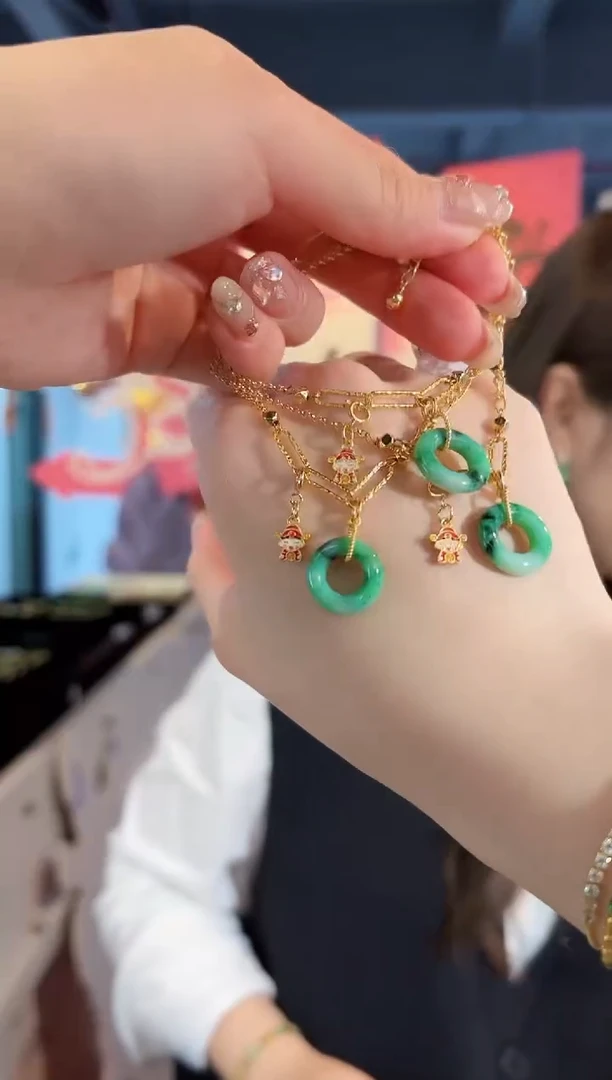 【闪购商品】翡翠手链未镶嵌8缅料A货/多样性发货/一件