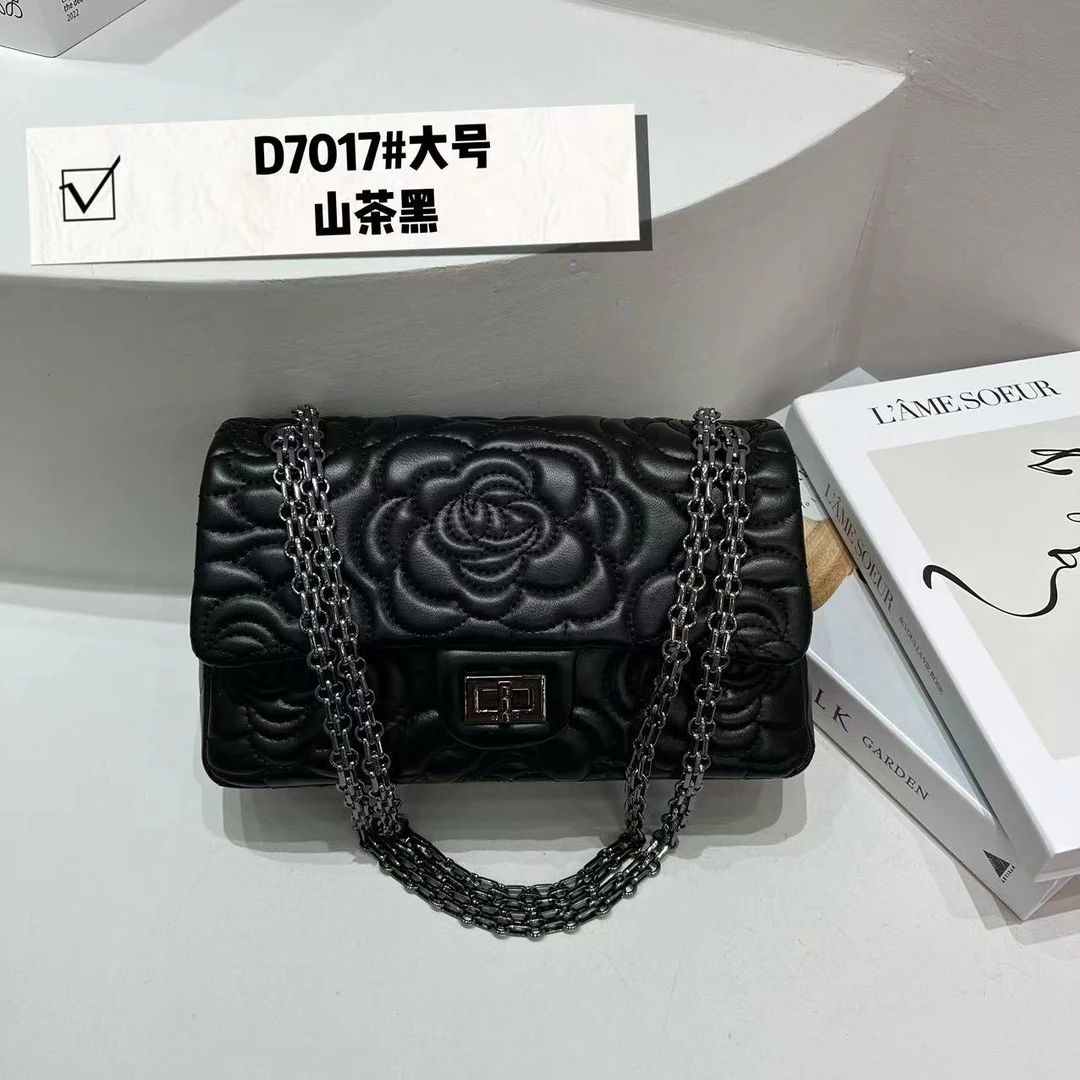 【TY】ZT-D7017-山茶黑 轻奢高级韩版单肩潮流时尚简约女包