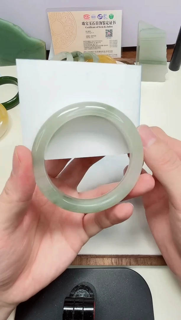 石英质玉手镯未镶嵌105#-圈口60.3