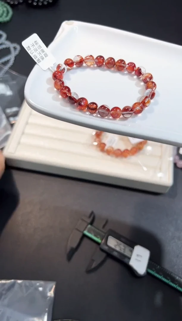 【闪购商品】水晶手串未镶嵌90S多样性发其一/1条默认微瑕