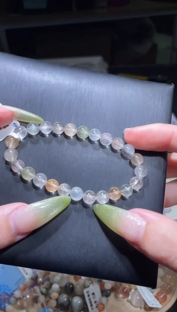 【闪购商品】水晶手链未镶嵌241号多样性发货一G  7+