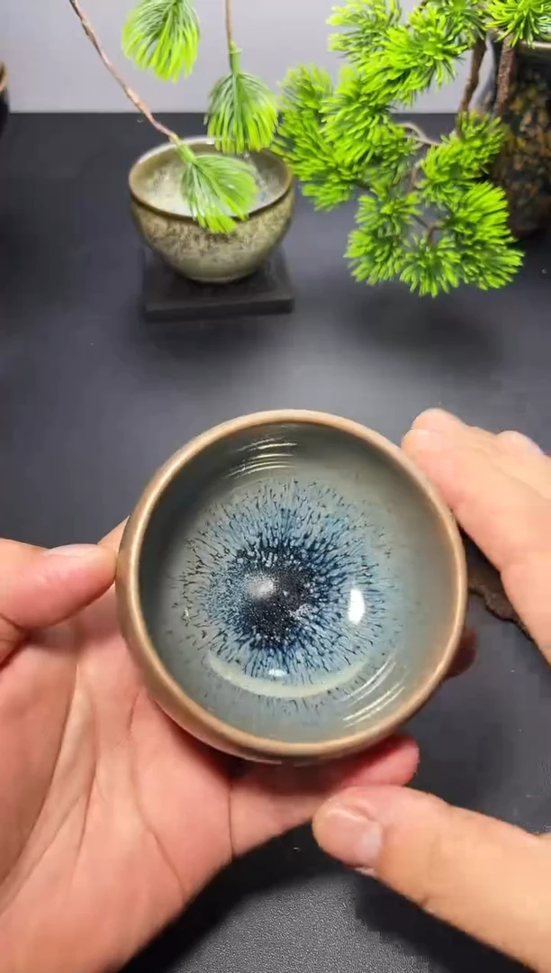 茶盏36 叶紫建盏