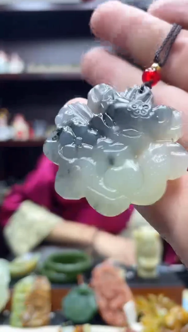 未镶嵌岫玉吊坠·多样性发*货拍一发一