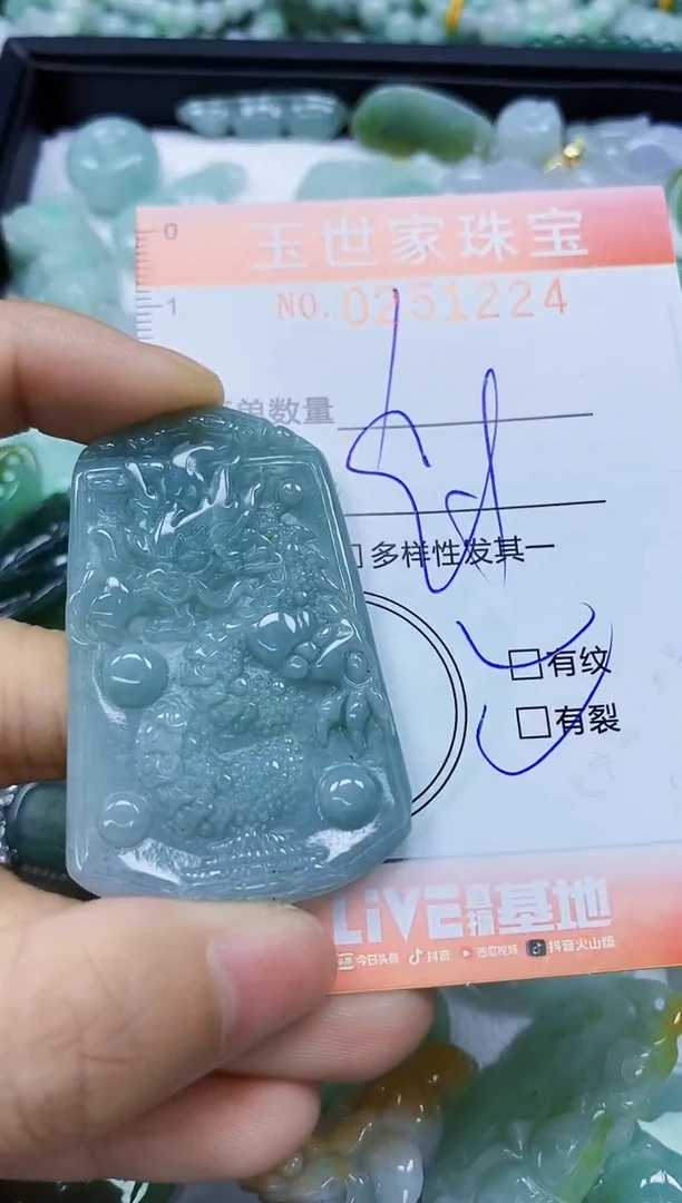 翡翠未镶嵌颈饰闪购0251224