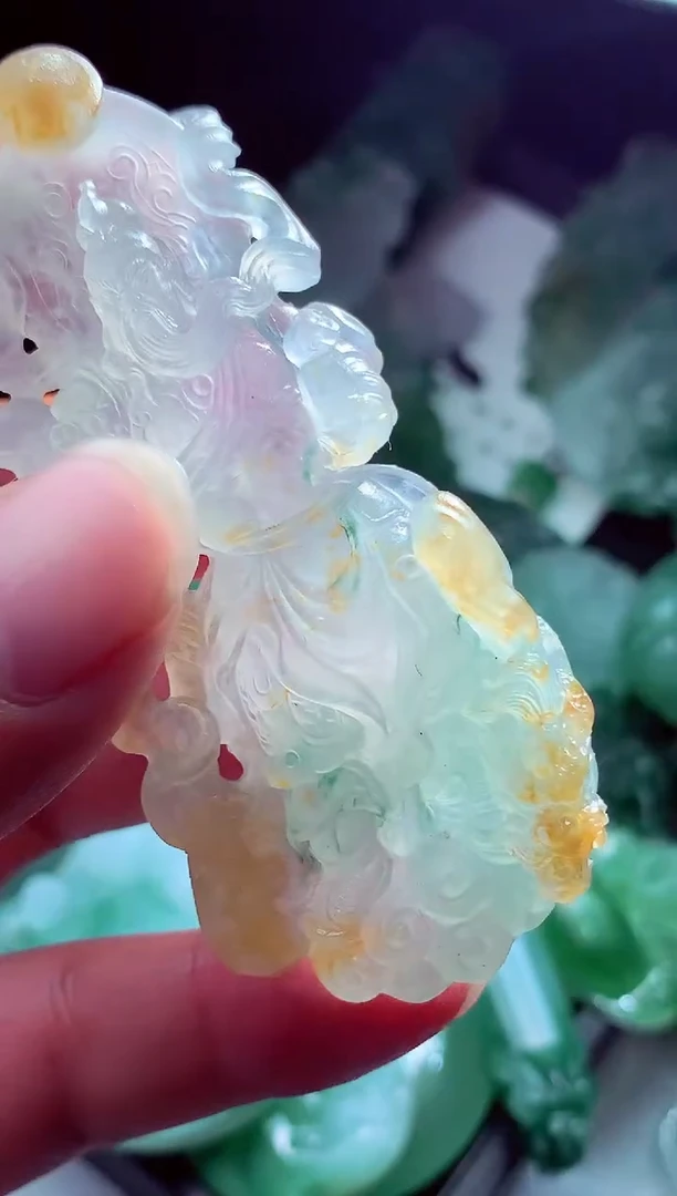 未镶嵌定制翡翠峰*#翡翠毛货定制