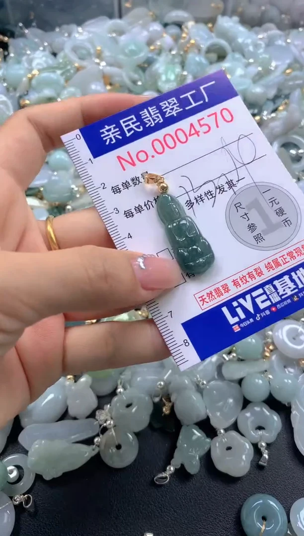 颈饰未镶嵌翡翠4570