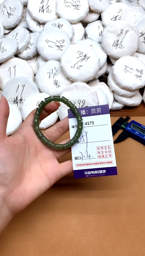 未镶嵌手链和田玉4575