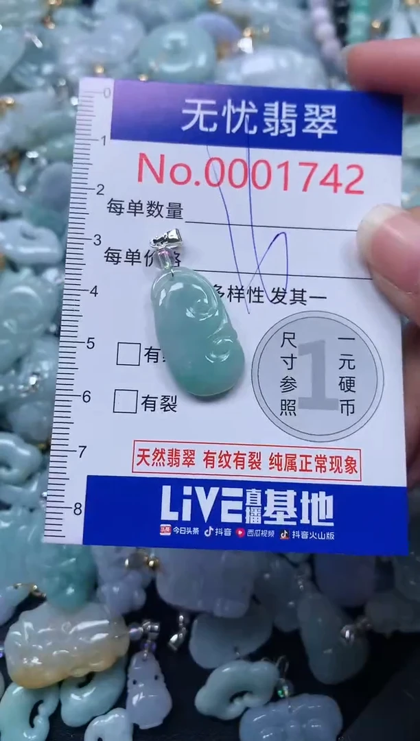 颈饰未镶嵌翡翠1742