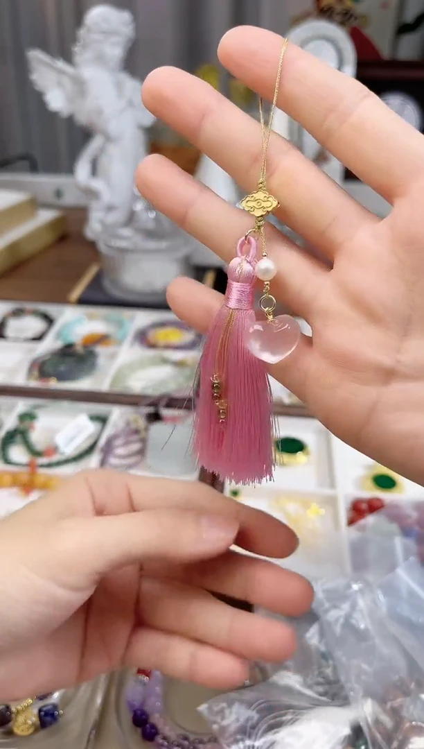 水晶手链未镶嵌挂件库存有限 售完即止