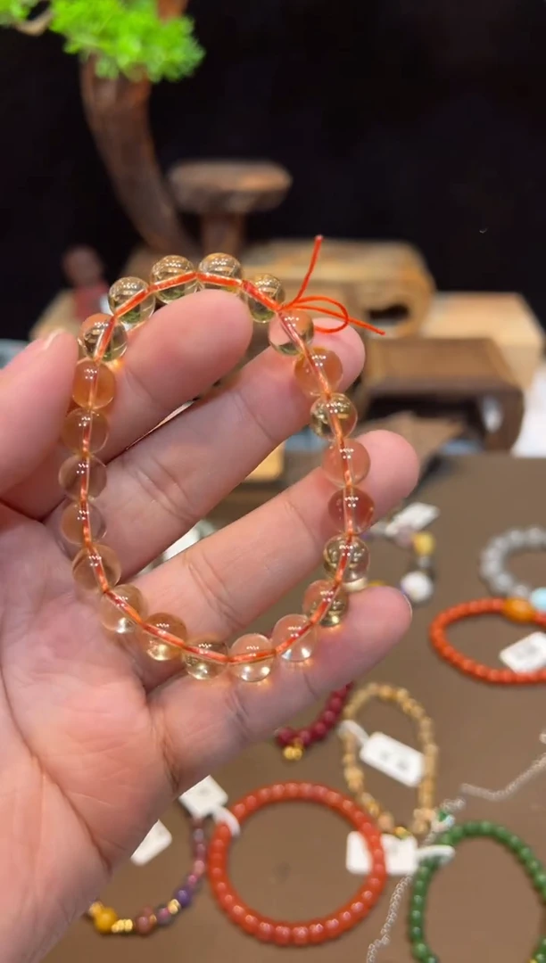 【闪购商品】水晶手链未镶嵌8mm+手饰@@0794