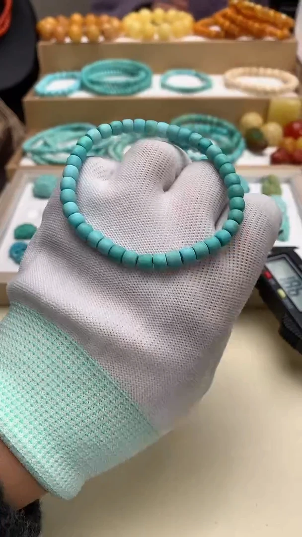 未镶嵌绿松石项链48