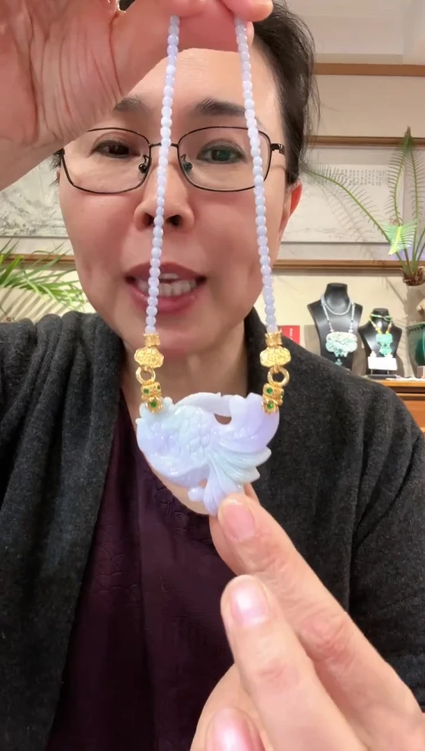【闪购商品】翡翠颈饰未镶嵌国风