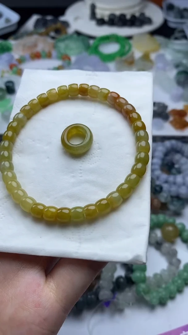 定制翡翠未镶嵌毛货定制不退不换