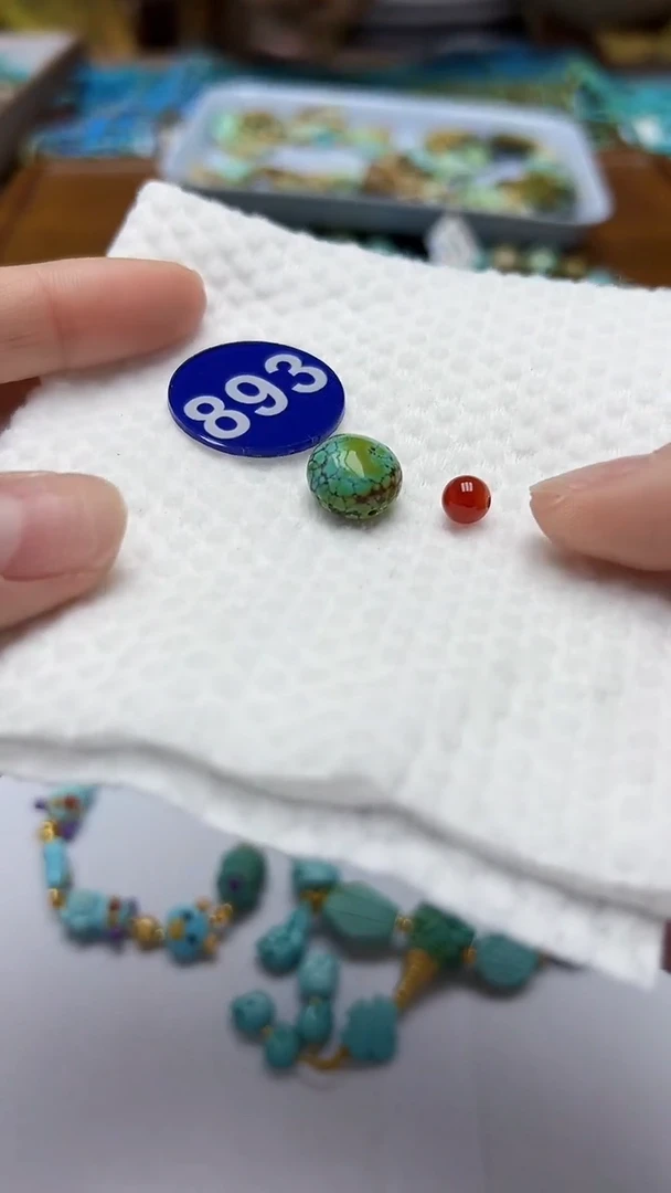 玛瑙/玉髓珠子未镶嵌893