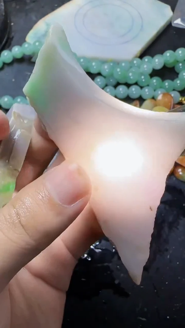 颈饰未镶嵌翡翠156