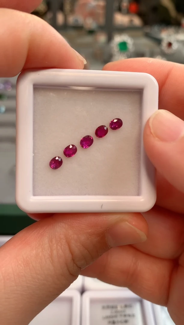 裸石未镶嵌红宝石红宝石