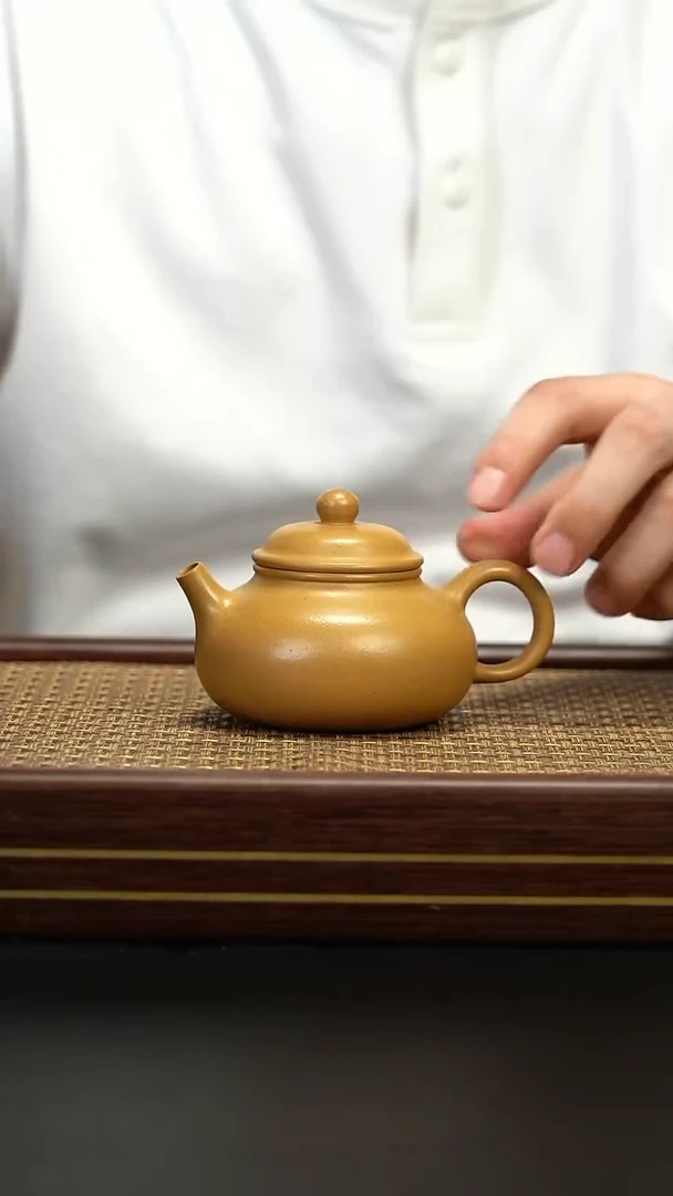 茶壶紫砂lzy黄金段容天