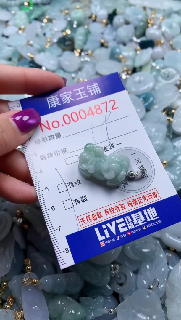 颈饰未镶嵌翡翠4872