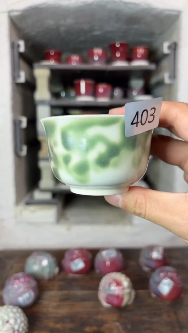 【闪购商品】摆件钧瓷窑变精品茶器