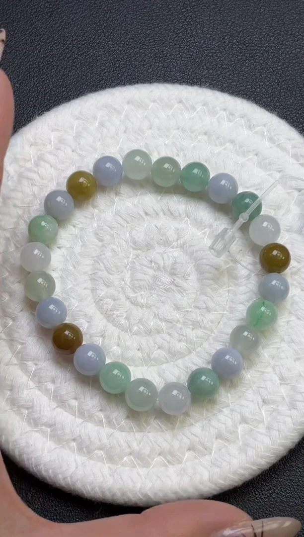 未镶嵌手串翡翠翡翠手串单圈