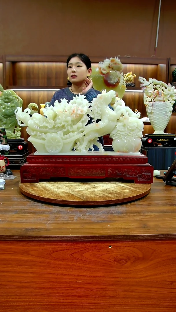 玉尤精品摆件家居摆件