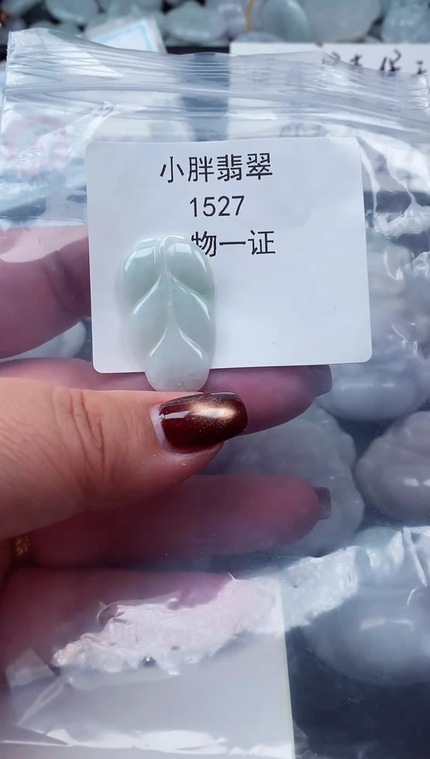 颈饰未镶嵌翡翠缅甸天然A货翡翠1527