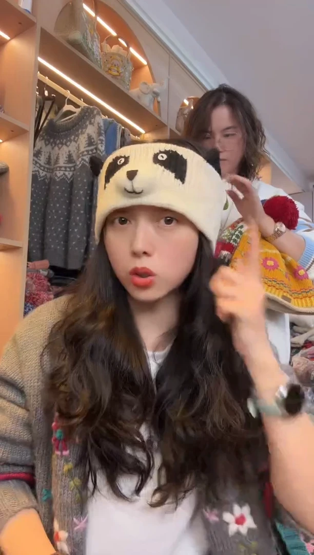 羊毛美利奴小熊发带