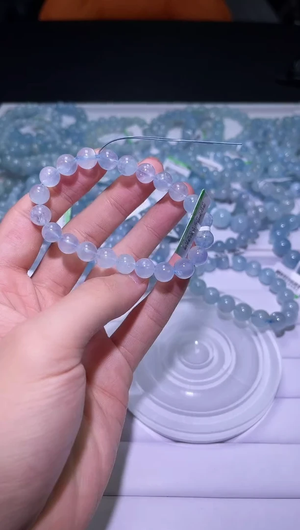 1海蓝宝石（处理）X032-海蓝宝单圈-多样性发其一