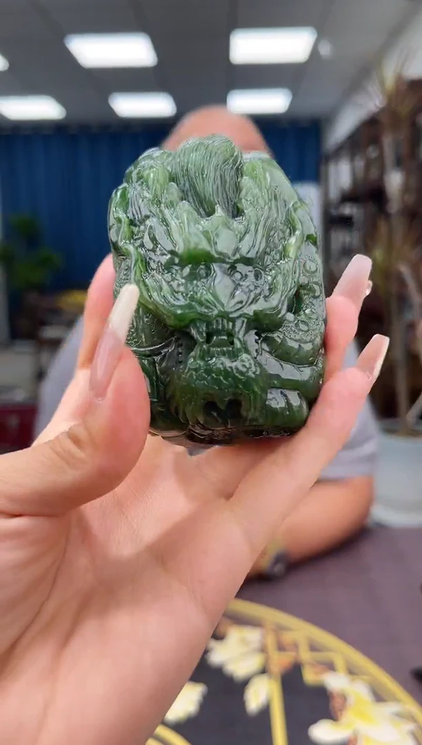 和田玉未镶嵌颈饰S758