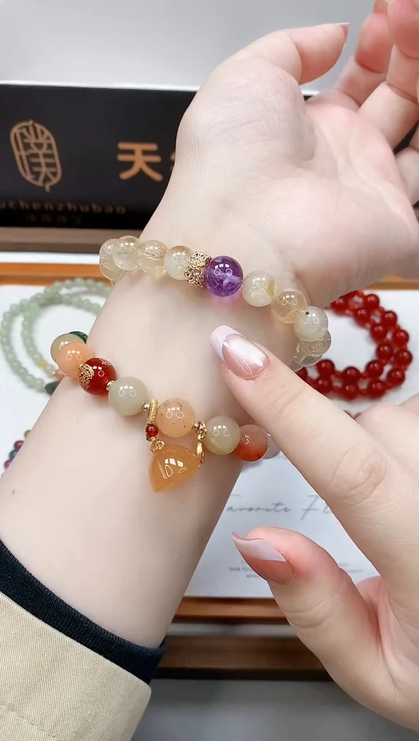 合金手链水晶多样性发一SL6010