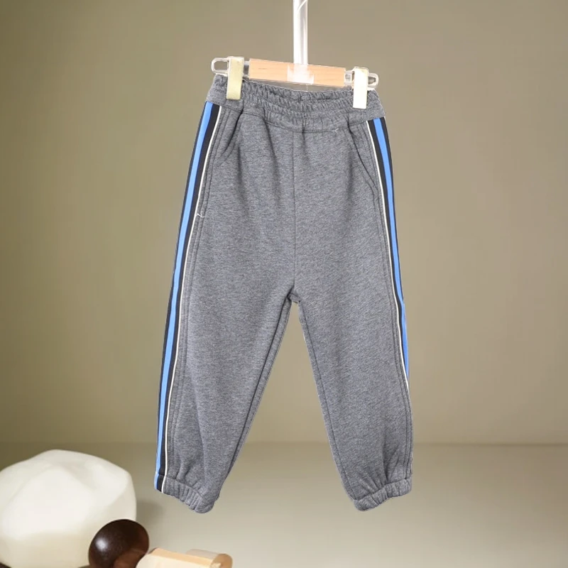 B5-931佰秋冬儿童百搭休闲加绒卫裤（Z770）