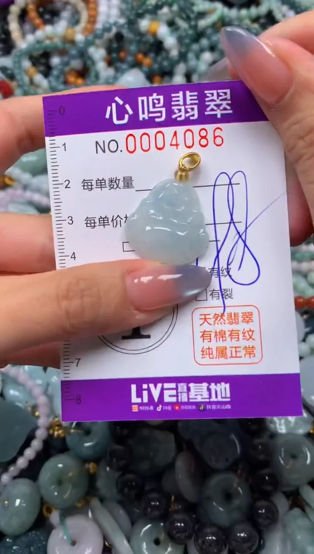 颈饰未镶嵌翡翠闪购004086