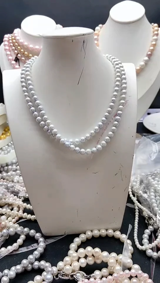 淡水珍珠未镶嵌颈饰1