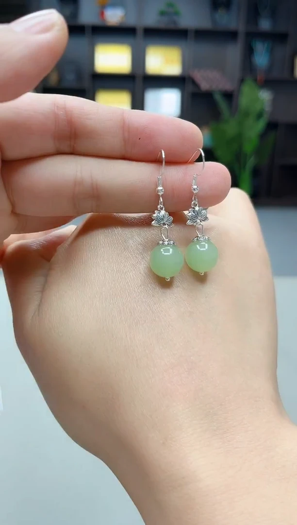 未镶嵌东陵石耳饰427000