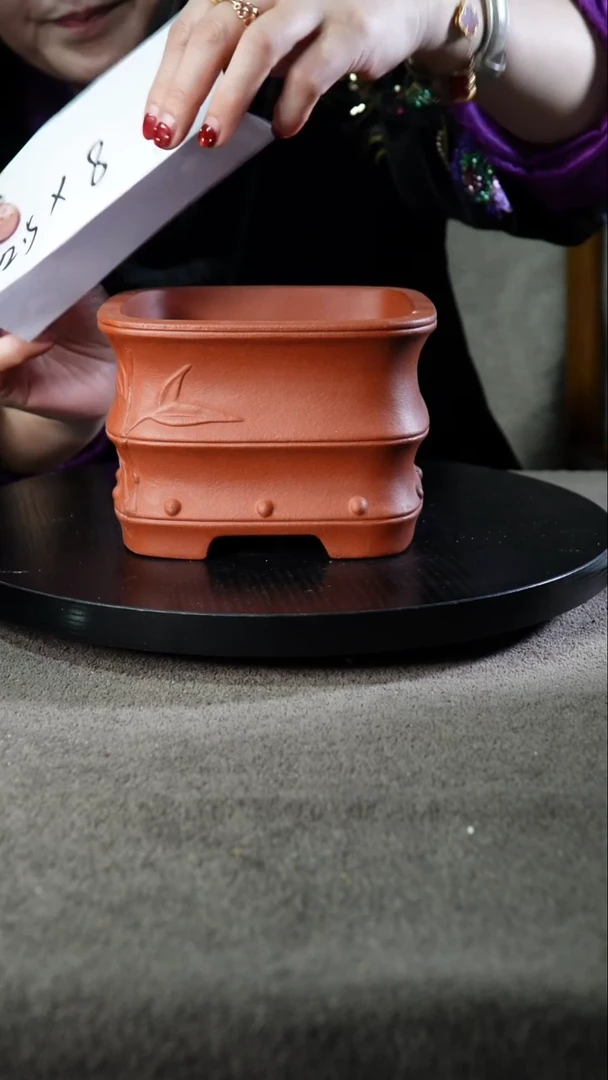 宜兴紫砂小小花盆