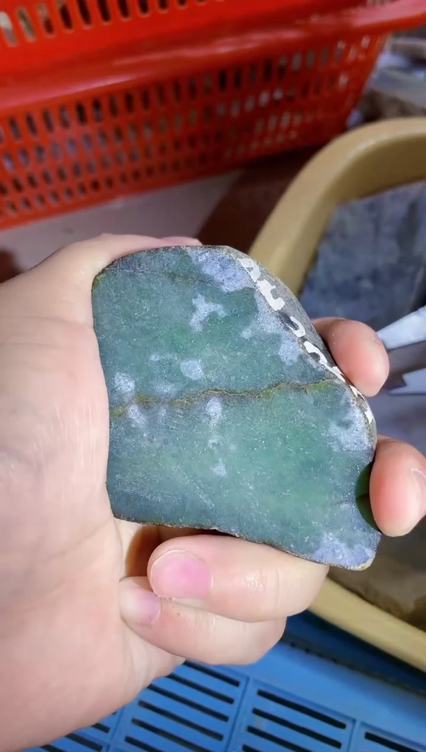 未镶嵌挂件翡翠晴*.天然翡翠071