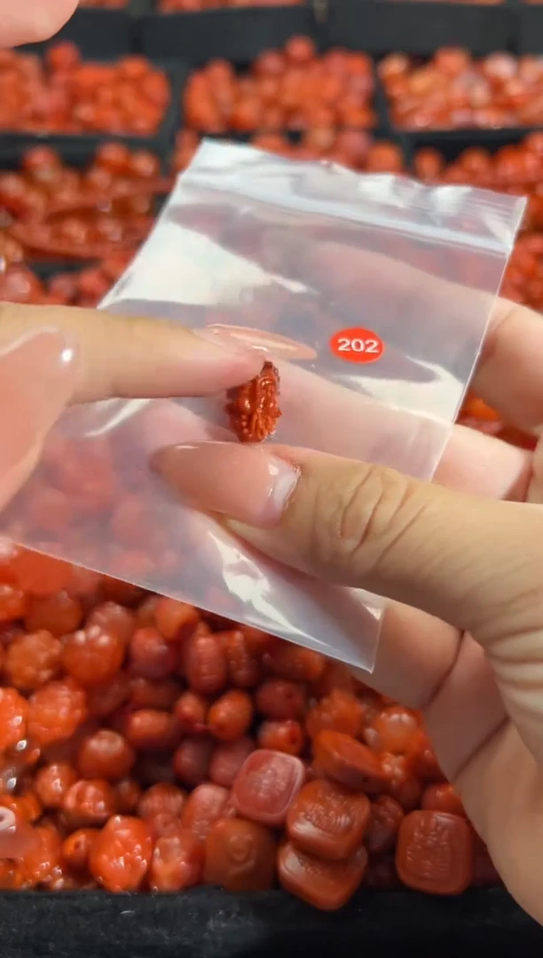 南红玛瑙未镶嵌颈饰11
