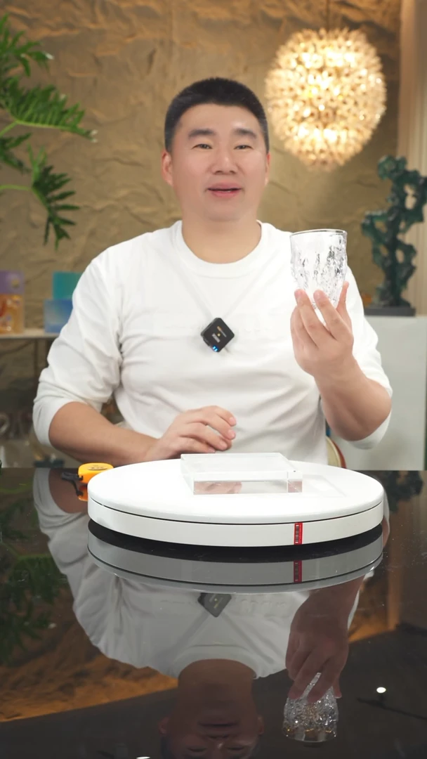 【闪购商品】瓷片设计款水晶水杯