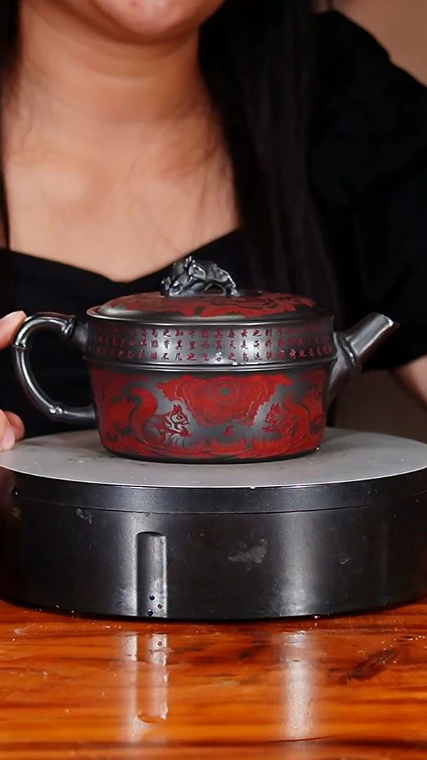宜兴原矿紫砂壶茶壶500C