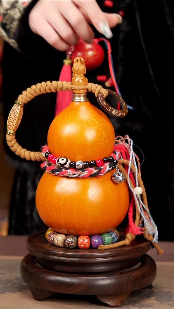 【闪购商品】19易林大漆酒葫芦----148