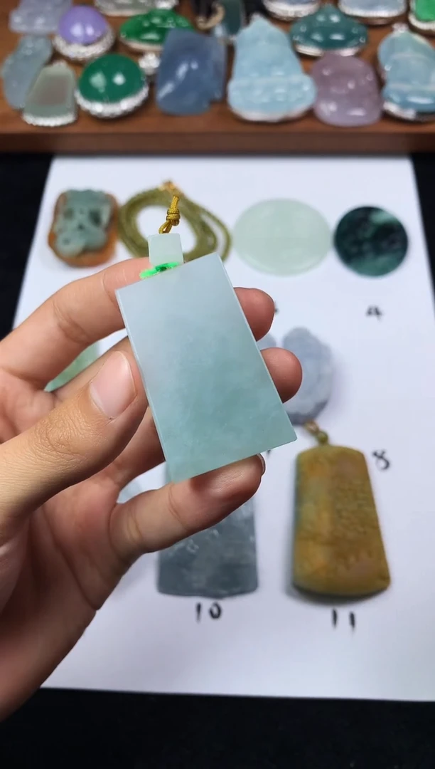 【闪购商品】定制翡翠未镶嵌4092毛货不退不换