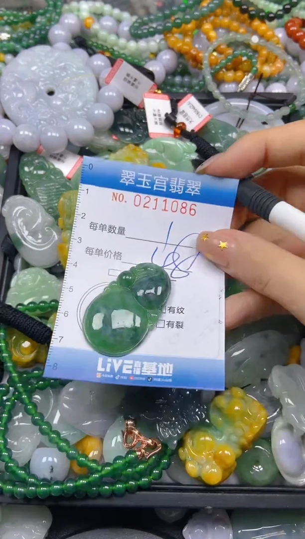 颈饰未镶嵌翡翠闪购C0211086